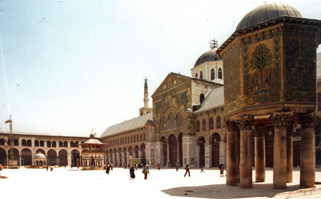 voyage en Syrie : la Grande Mosquée de Damas